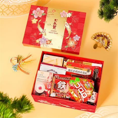 Hộp quà Tết Nhật 2026 Vạn Phúc Manpuku 03 (8 món)