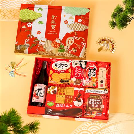 Hộp quà Tết Nhật 2026 Vạn Phúc Manpuku 07 (7 món)