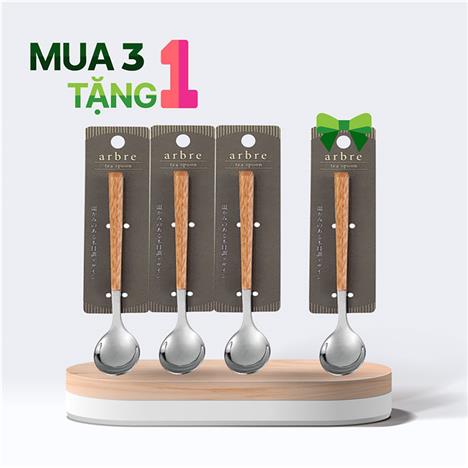 Combo siêu hời mua 3 tặng 1 Muỗng inox Echo Metal 15.8cm