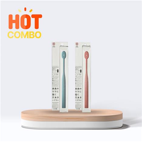 Combo siêu tiết kiệm 2 Bàn chải đánh răng lông mảnh mềm, sạch sâu toàn diện S form, thiết kế mới độc đáo (Nhiều mẫu)