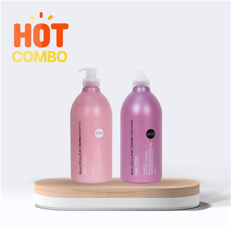 Combo siêu tiết kiệm Gội và Xả siêu dưỡng, phục hồi Salon Link extra 1000ml