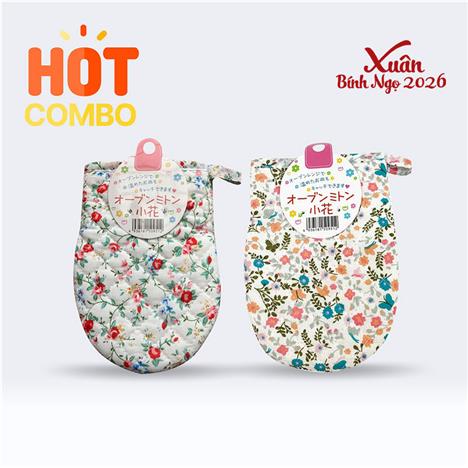 Combo siêu tiết kiệm 2 Bao tay nhấc nồi cách nhiệt