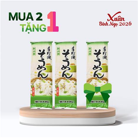 Combo siêu hời mua 2 tặng 1 Mì Somen Nhật Bản 200g